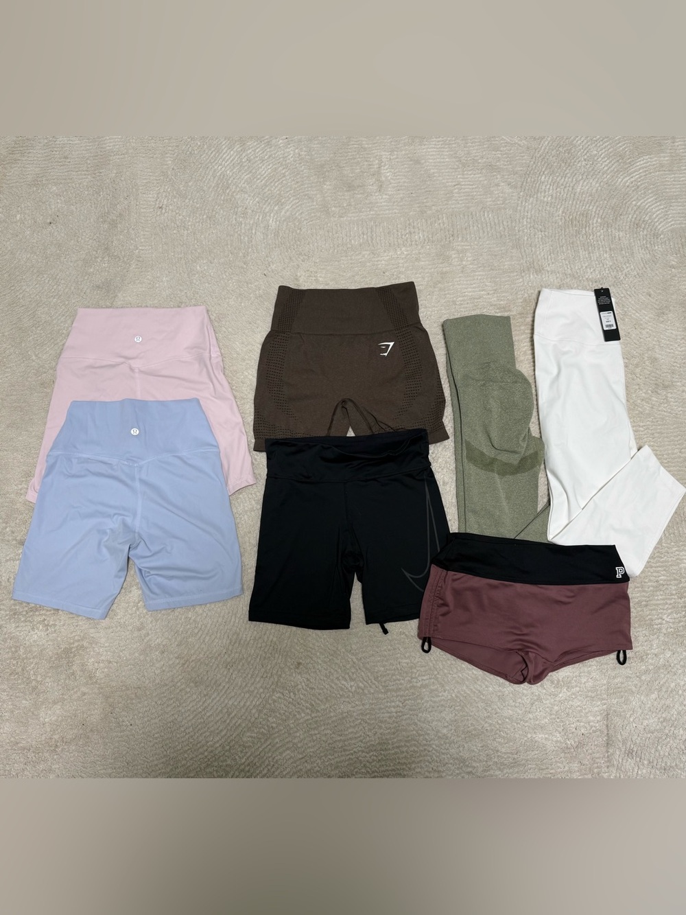 Assorted Activewear Shorts Bundle - Multiple Colors